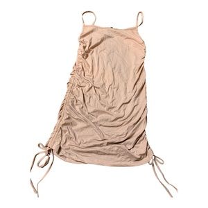 Buttery Soft Tan Mini Dress!